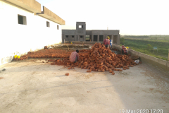 Air Blower building - Brick coba treatment