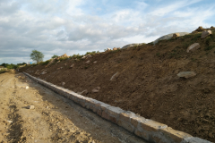 Boulder Work @ Outer Portion of North Side Bundwall