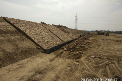 West bund stone pitching