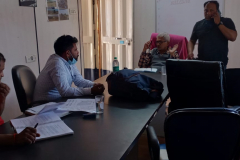 GM UPJN Varanasi Visited at STP Site,Ramana on 28.02.2021