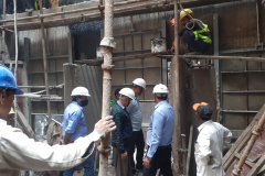 GM,UPJN Varanasi Visit at Receiving Chamber,MPS