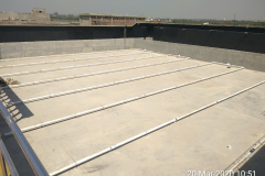 Basin 3 - Air piping