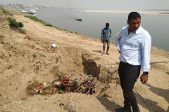 Mr. Madhav Kumar, Sr.Economic  Financial Analysis Specialist, NMCG visited at site on 11.03 (10)