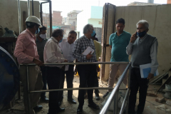 Mr. Madhav Kumar, Sr.Economic  Financial Analysis Specialist, NMCG visited at site on 11.03 (5)