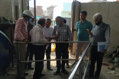 Mr. Madhav Kumar, Sr.Economic  Financial Analysis Specialist, NMCG visited at site on 11.03 (7)