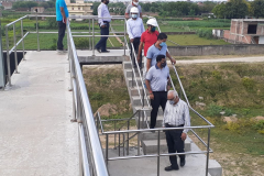 Mr. A. K. Purwar Chief Engineer, UPJN and Mr. Vivek Singh Ex.Engineer, UPJN visited at site on 30.08 (2)