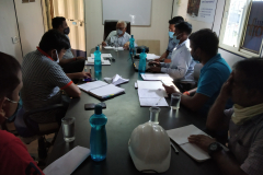 Mr. A. K. Purwar Chief Engineer, UPJN and Mr. Vivek Singh Ex.Engineer, UPJN visited at site on 30.08 (6)