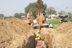 Treated effluent disposal line 2